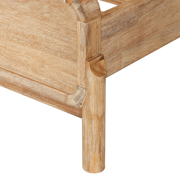 Mikala - Modern Natural Oak Bed