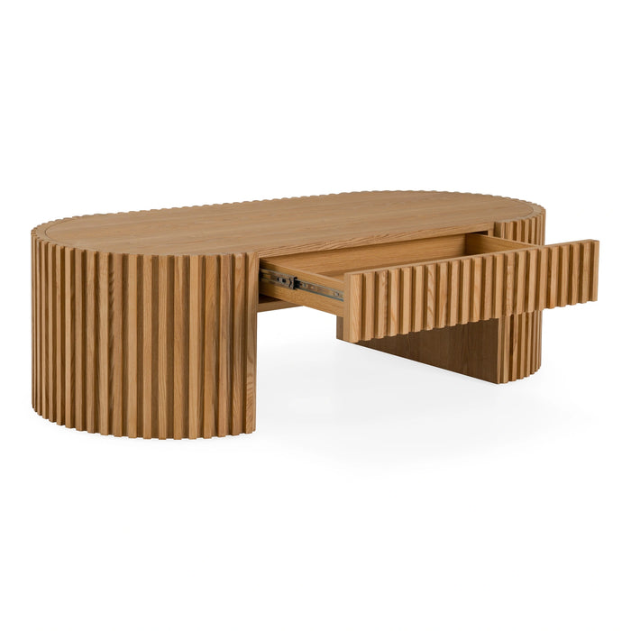 Albrite - Modern Natural Ash Coffee Table