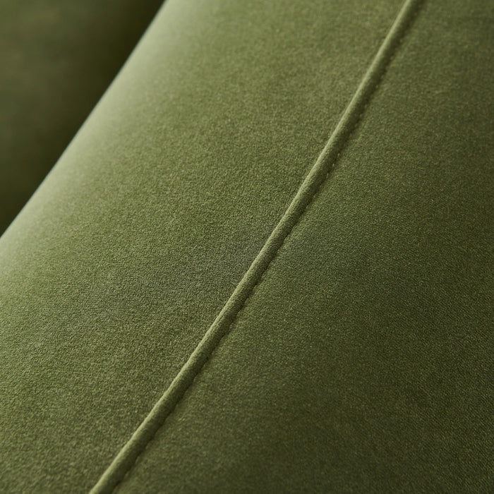 Andrew - Modern Green Fabric Sofa Set