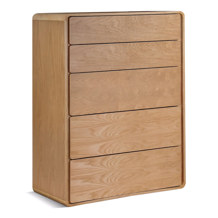 Dustin - Modern Natural Oak Chest