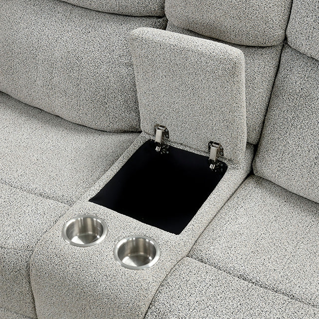 Sandbach Manual Reclining Loveseat With Console