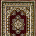 SHINTA Burgundy 5' X 8' Area Rug image